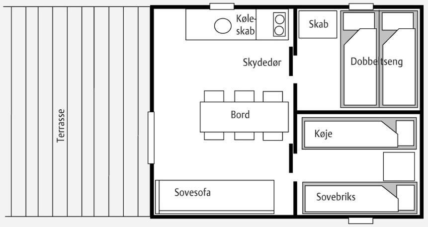 Hotel Ostersoparken Camping Gedser Pokój zdjęcie